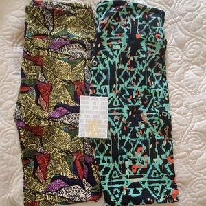 Bundle of 2 NWT OS LULAROE LEGGINGS
